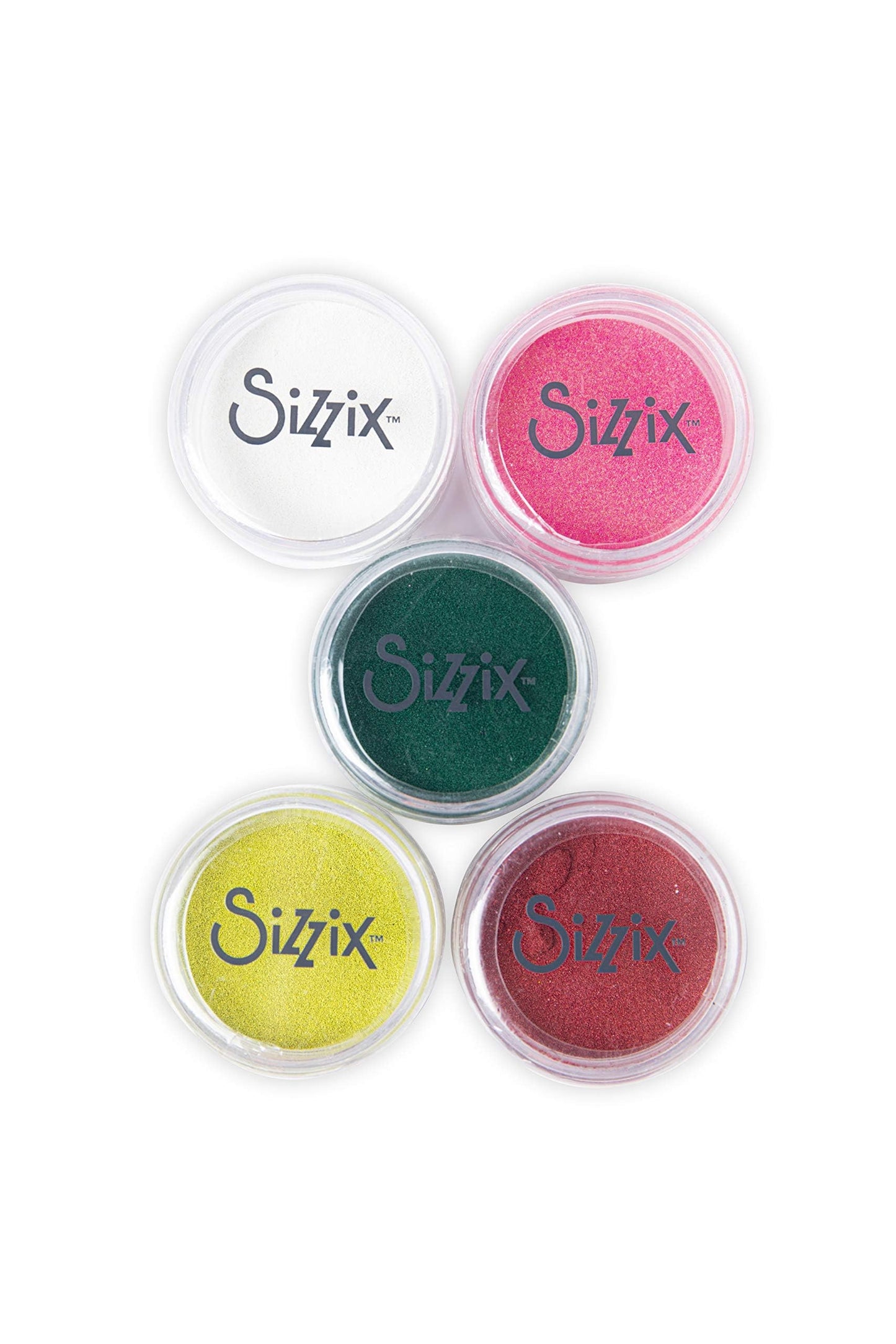 Sizzix Opaque 664670, Festive, 12g Embossing Powder, Multicolor
