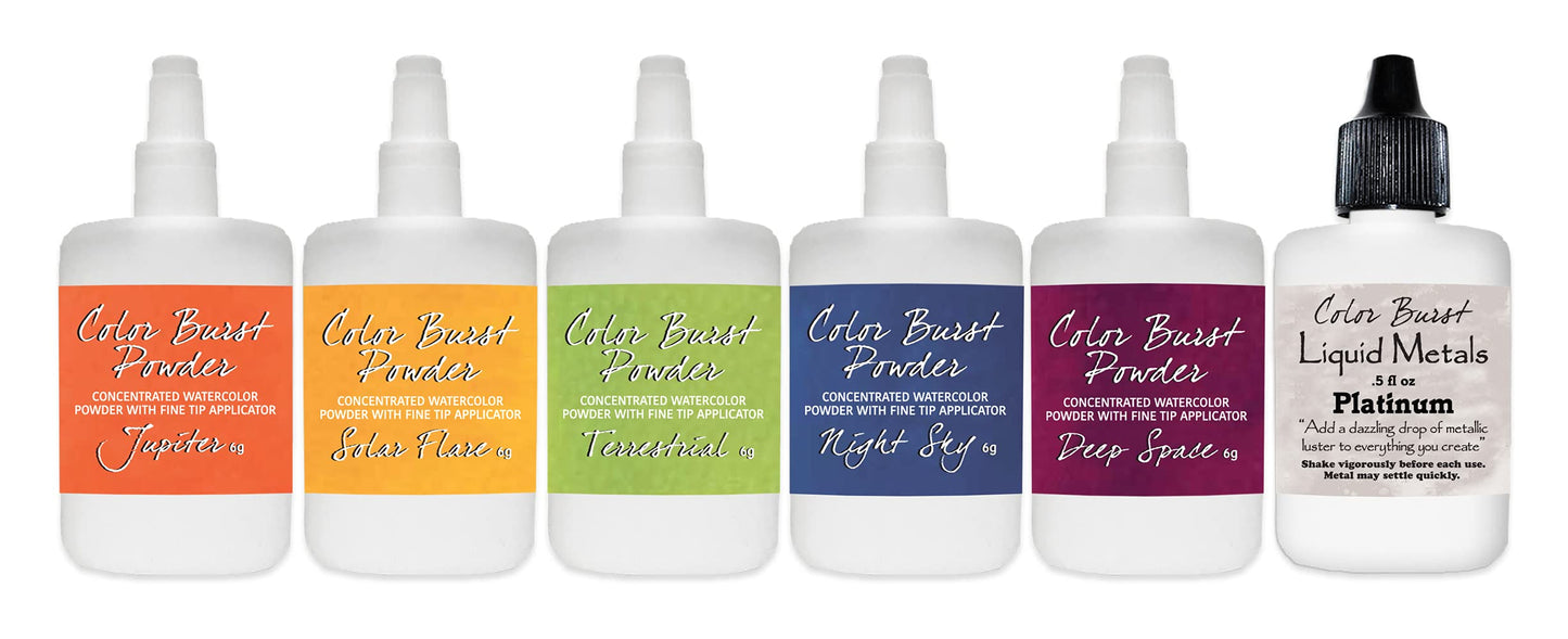 Color Burst Powder - Galaxy (6 Pack)