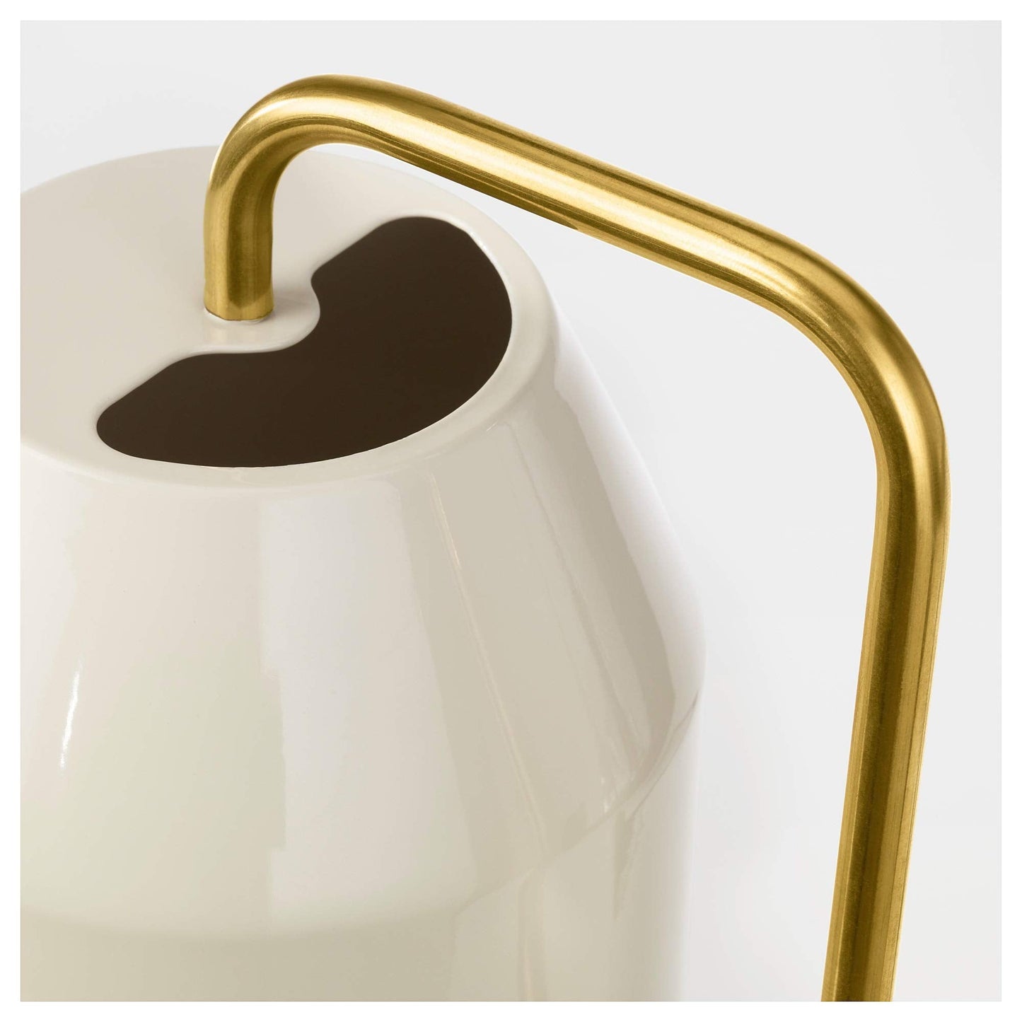 Ikea 403.941.18 Vattenkrasse Watering Can, Ivory, Gold
