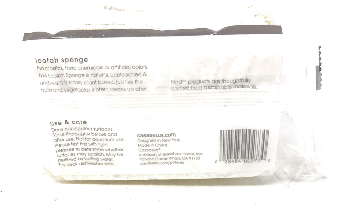 Kind, Sponge Loofah, 2 Count
