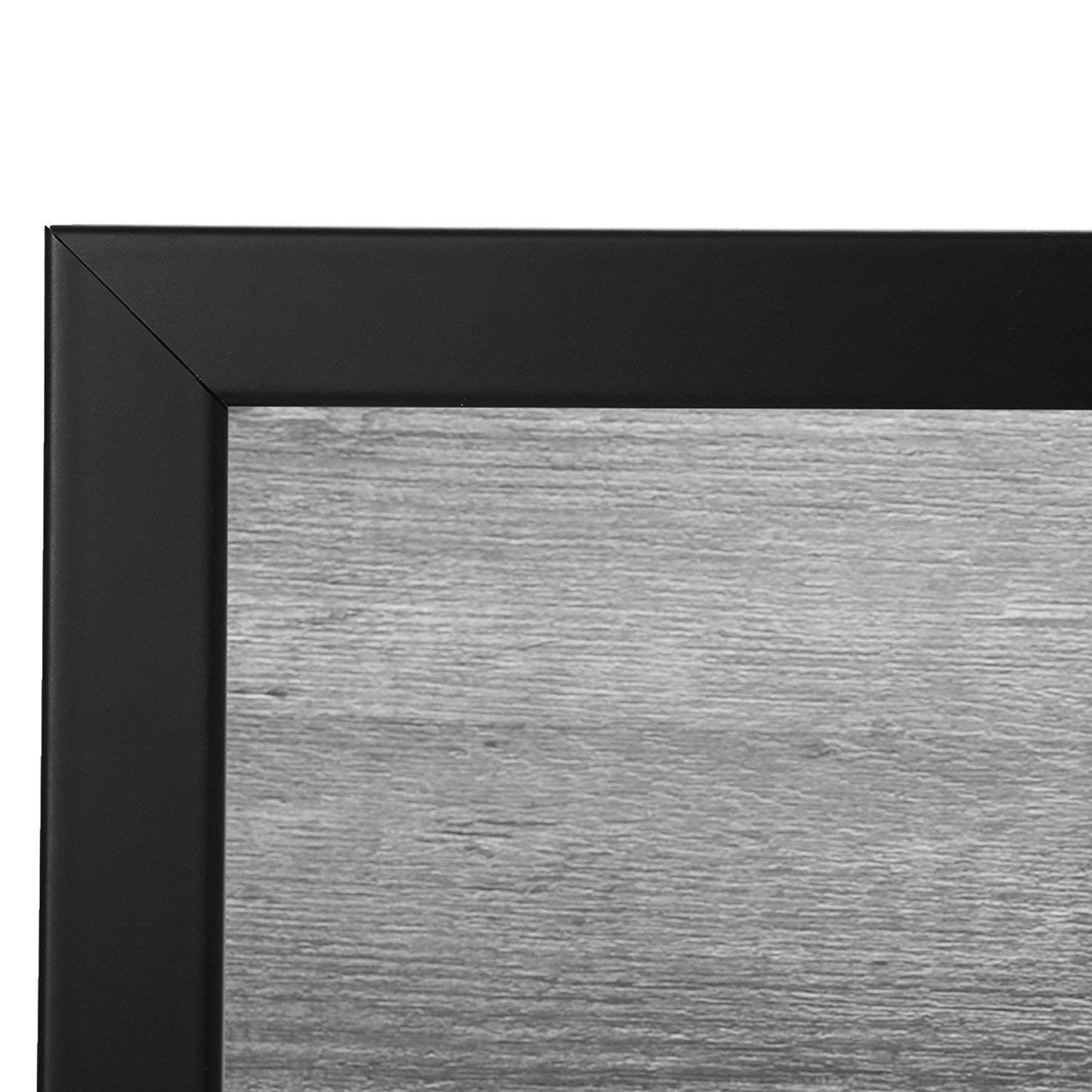 Americanflat 16x20 Picture Frame with Polished Plexiglass - Black Picture Frame - Wide Photo Frames Made of Engineered Wood for Vertical or Horizontal Wall Display - Epic Collection - Black