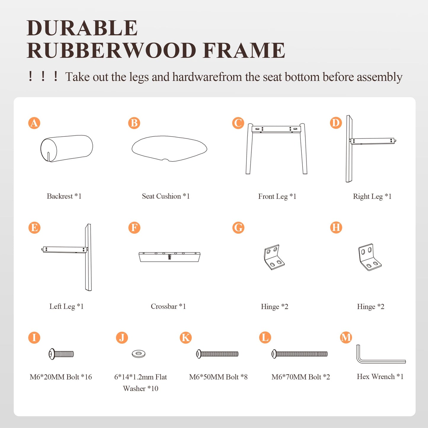MALOL Modern Wooden Dining Chairs Set of 4, Upholstered Fabric Kitchen Chairs with Sculptural Backrest, Mid-Century Farmhouse Dining Room Chairs with Solid Wood Legs, Beige