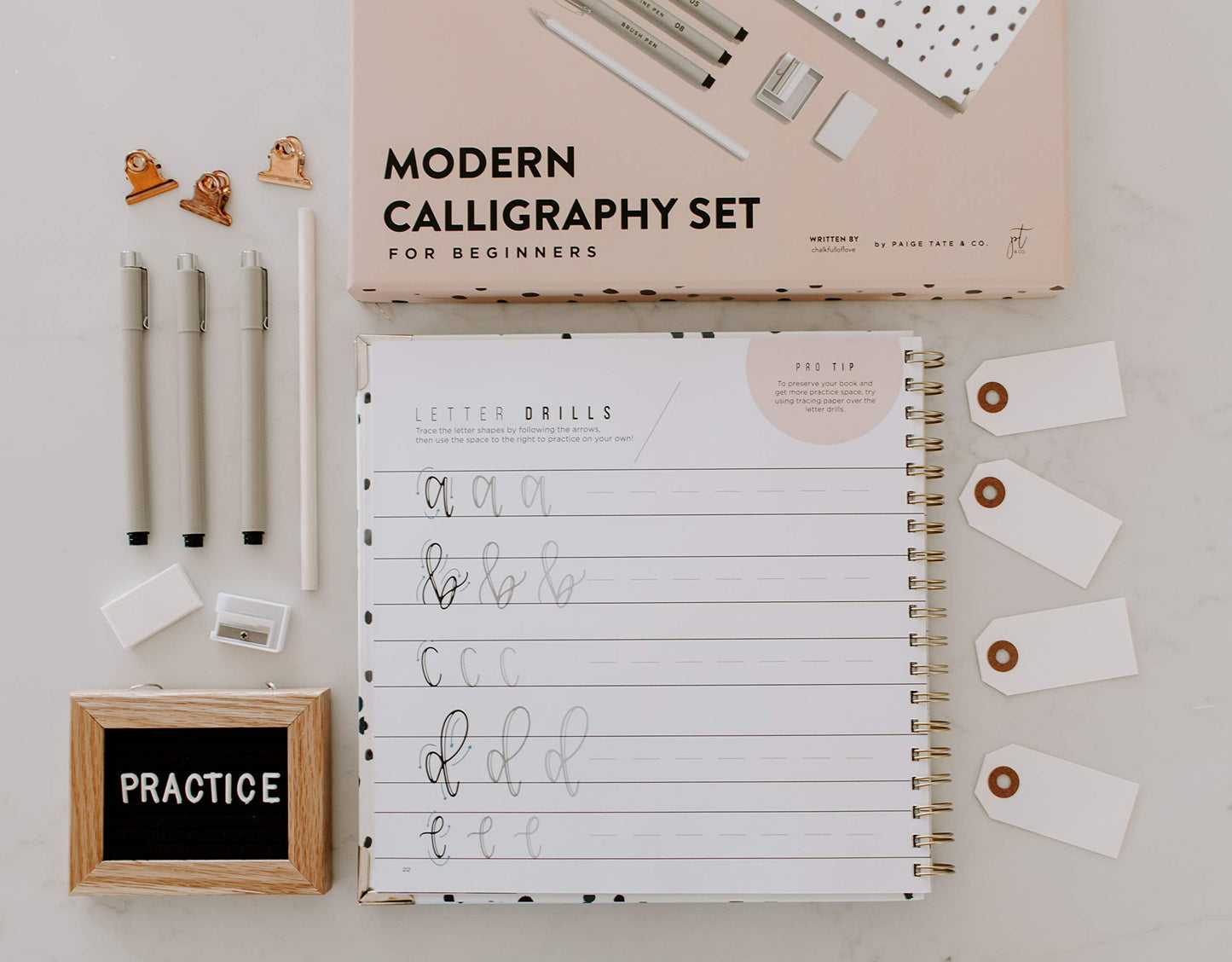 Modern Calligraphy Kit for Beginners: A Creative Craft Kit for Adults featuring Hand Lettering 101 Book, Brush Pens, Calligraphy Pens, and More (Calligraphy Practice Book Series)