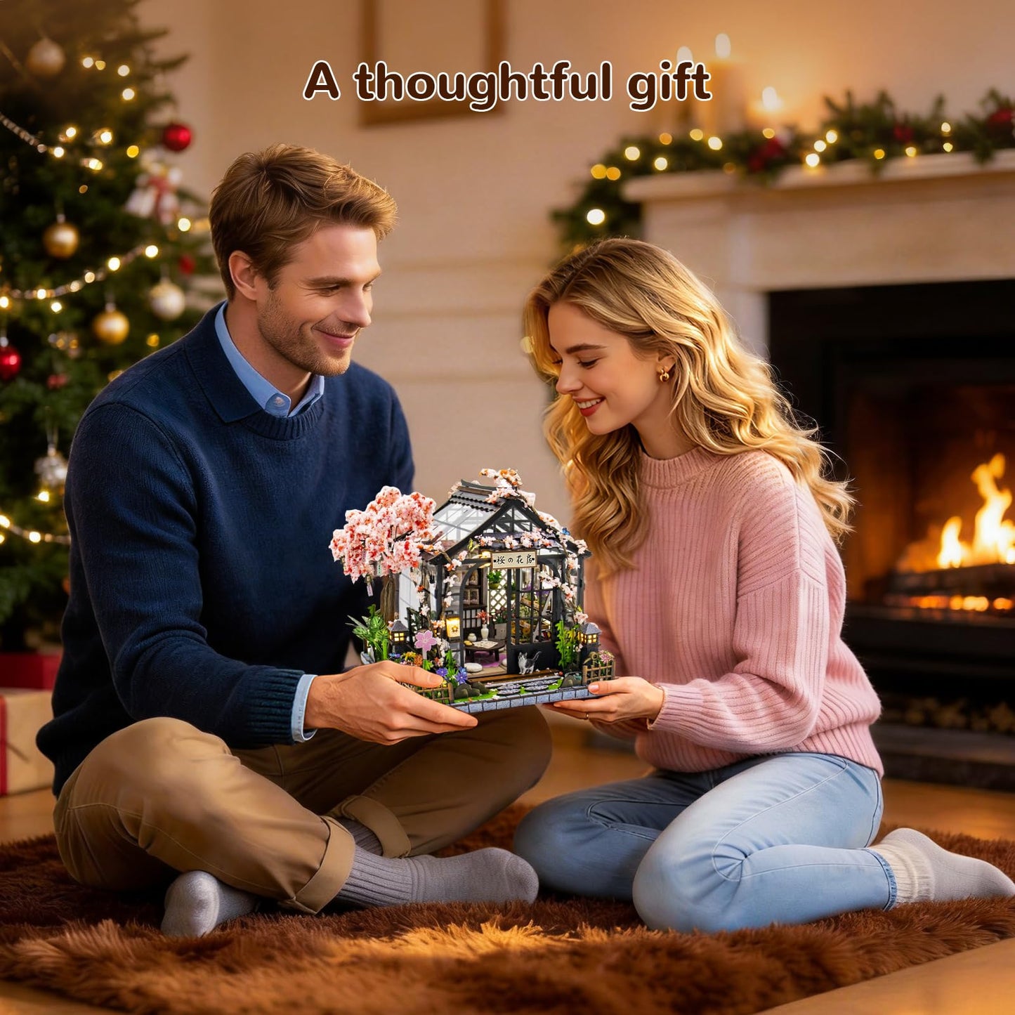 Book Nooks for Adults, DIY Miniature Dollhouse Book Nook Kit, Teens and Beginners, Japanese BookNook, Model Kits Craft Kits for Adults Teens & Book Lovers