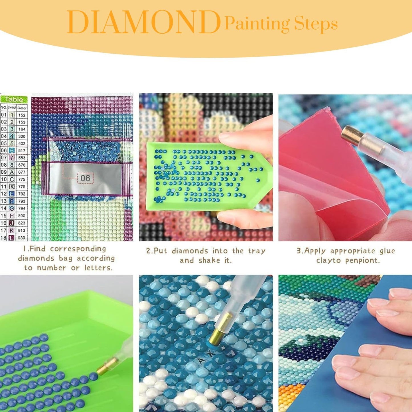 DAZZLEDOTS Diamond Art Kits for Adults 3 Pack Book Diamond Painting 5D Magic Diamond Art Kits for Beginners DIY Full Drill Paint by Diamonds Dot Gem Art for Home Wall Decor 12 x 16Inch