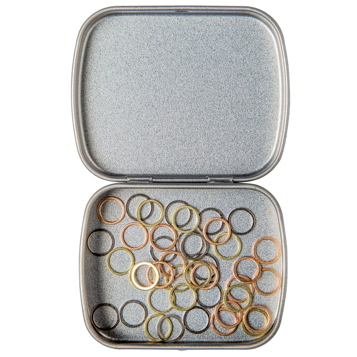 Knit Picks Metallic Stitch Marker Set - Small 45 Pk