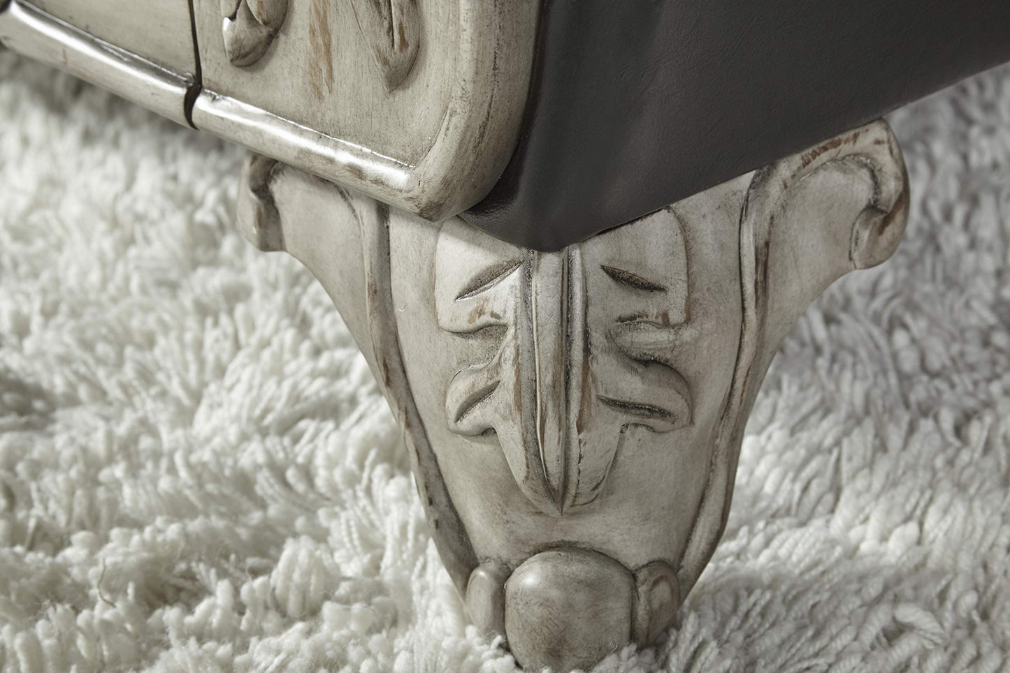 Roundhill Furniture San Marino Love Seats, Ebony