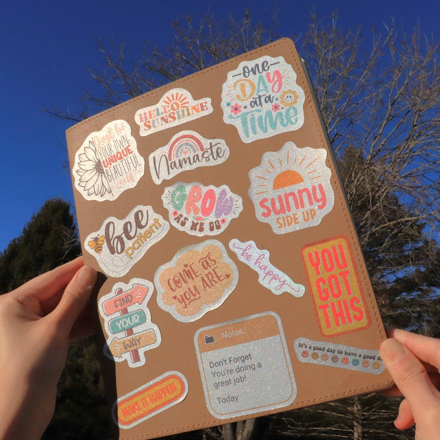You've Got This by Sticker Pack Puraesla - 300 Positive Affirmation Stickers, Emotional Boost Glitter Motivational Sticker Pack, Encouraging Quotes for Laptop, Water Bottles, Vision Board, Self Love
