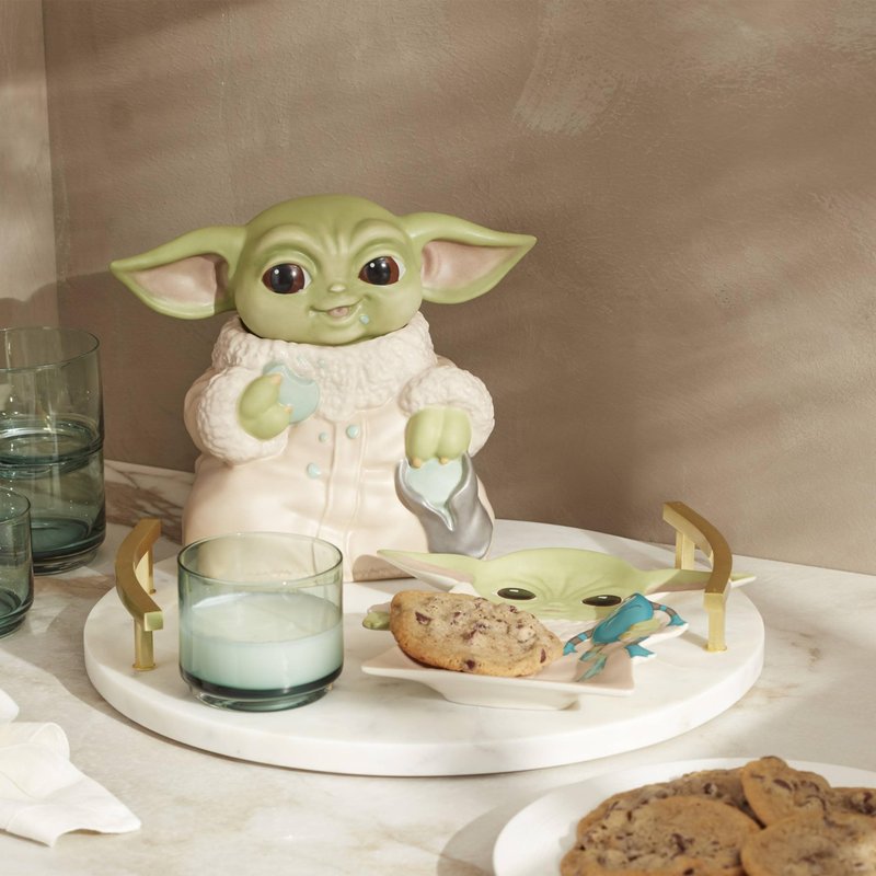 Lenox 896106 Grogu Figural Cookie Jar