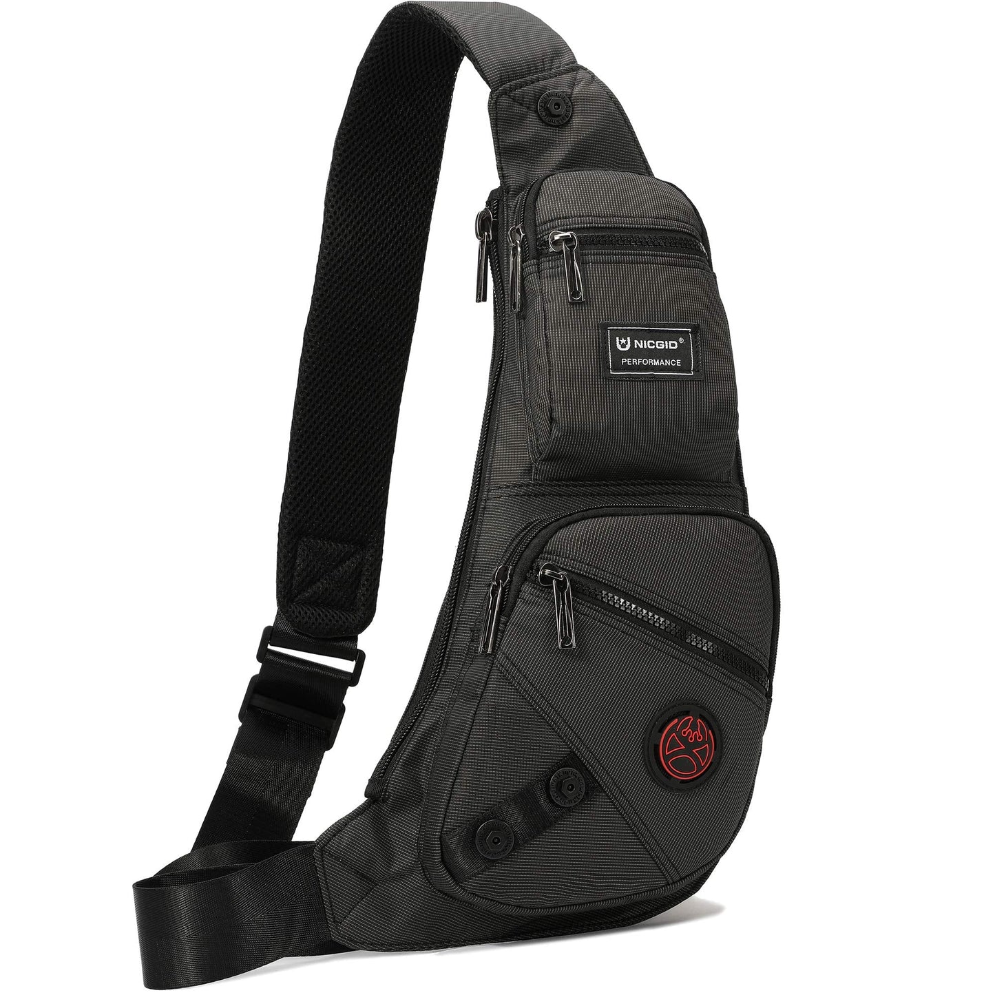 NICGID Sling Bag Chest Shoulder Backpack Crossbody Bags Casual Daypack for Men Women