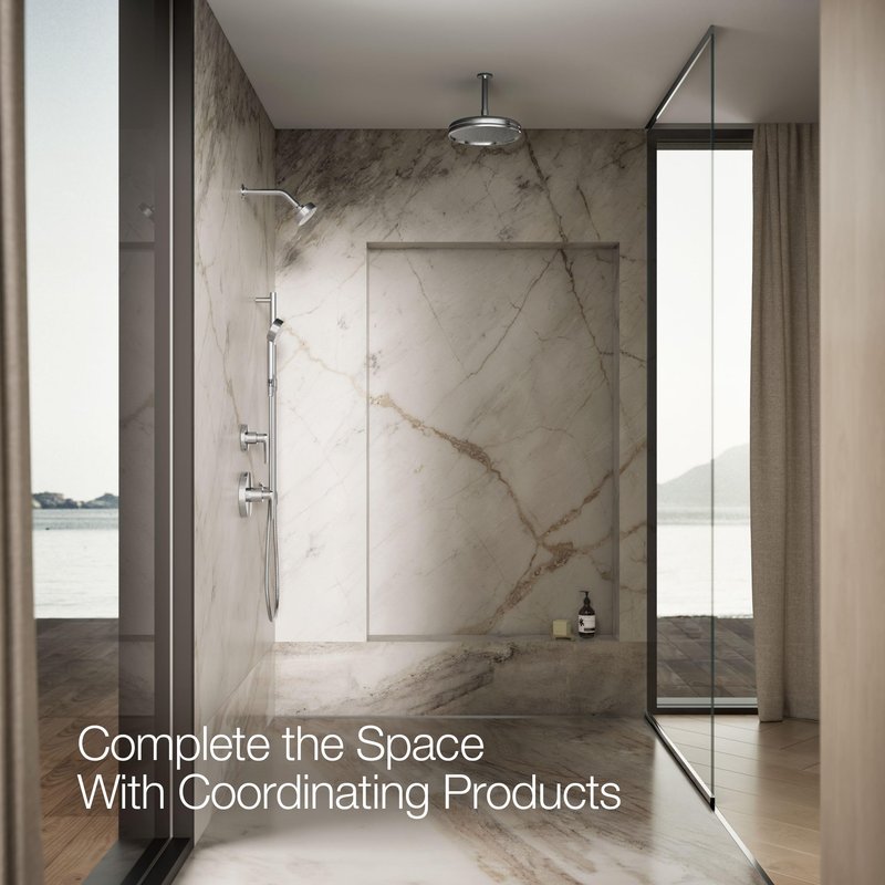 Kohler 72414-Y-CP Awaken® G90 Three-function handshower, 2.5 gpm, Polished Chrome
