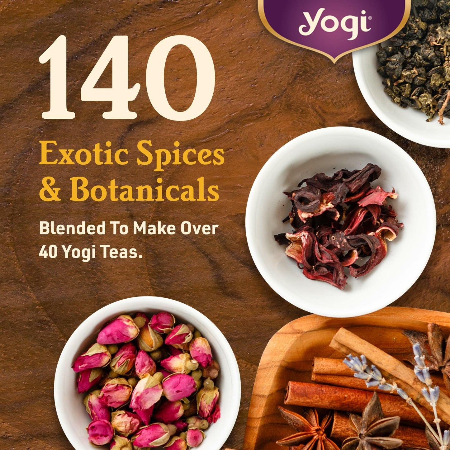 Yogi Tea Elderberry Lemon Stress & Immune Support Tea - 16 Tea Bags, 4 Packs - With Ashwagandha, Lemongrass, Licorice Root & More