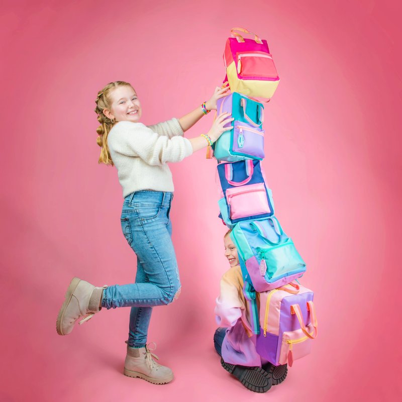 Fashion Angels Style.Lab Backpack for Kids, Mini Travel Bookbag with Cute & Stylish Retro Design, Ideal for Girls & Boys in School