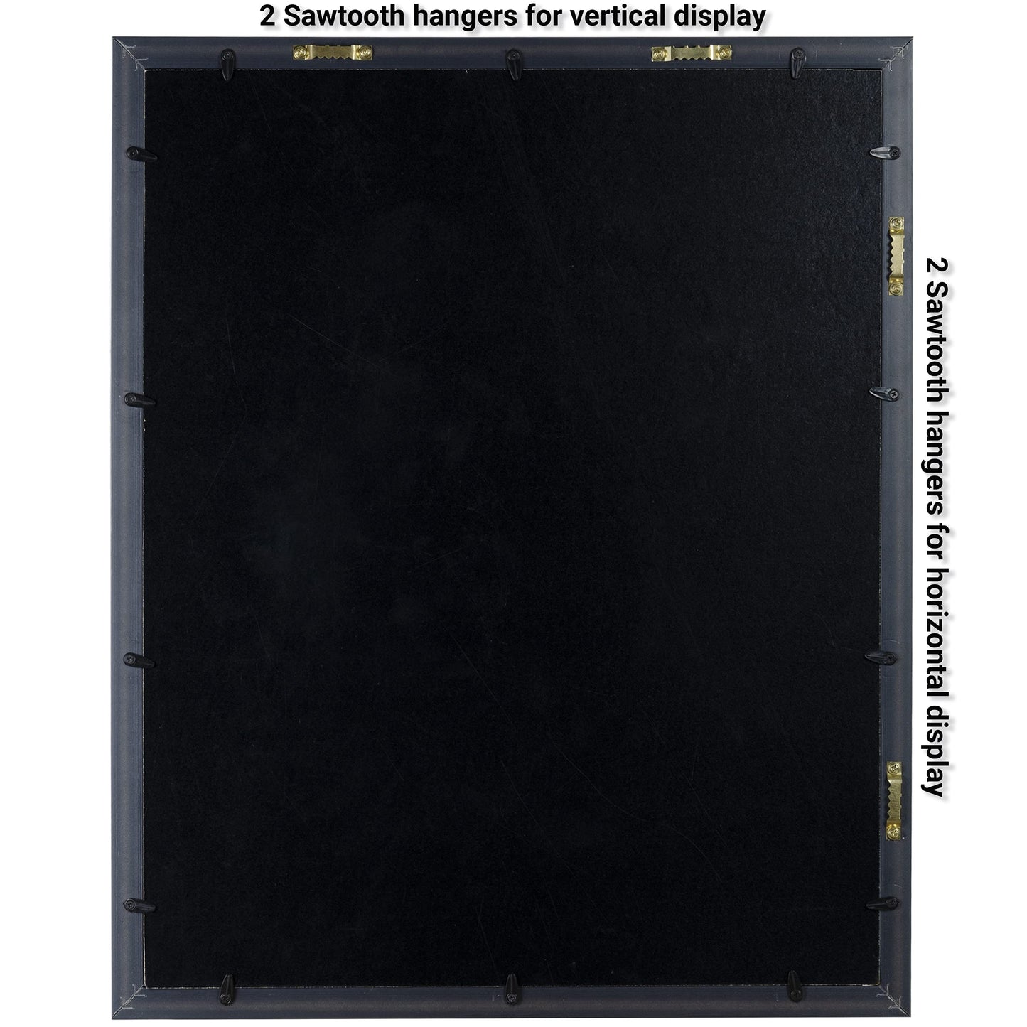 Caesar Home Shadow Box Display Frame with 2 Backgrounds and UV Protection, Multiple Sizes (16x20)