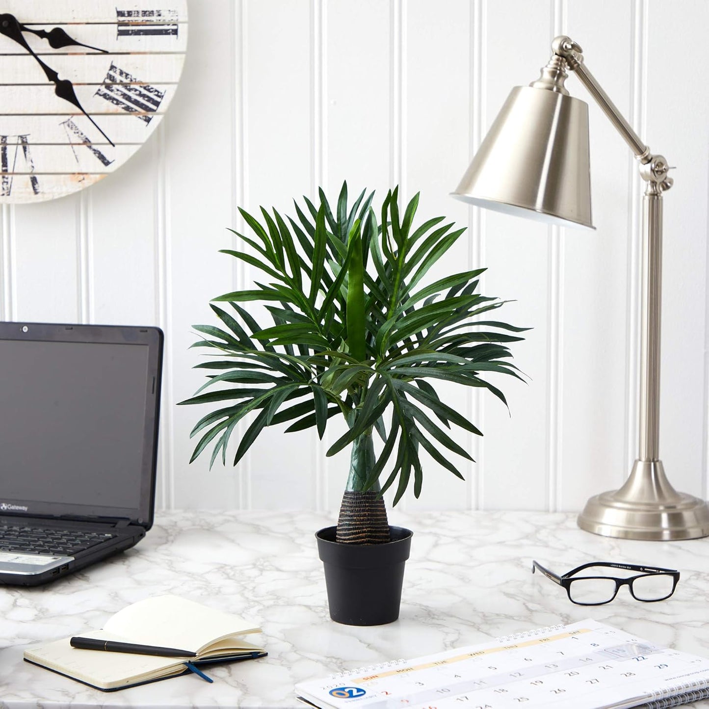 Nearly Natural Mini Areca Palm Artificial Plant 15.5in.