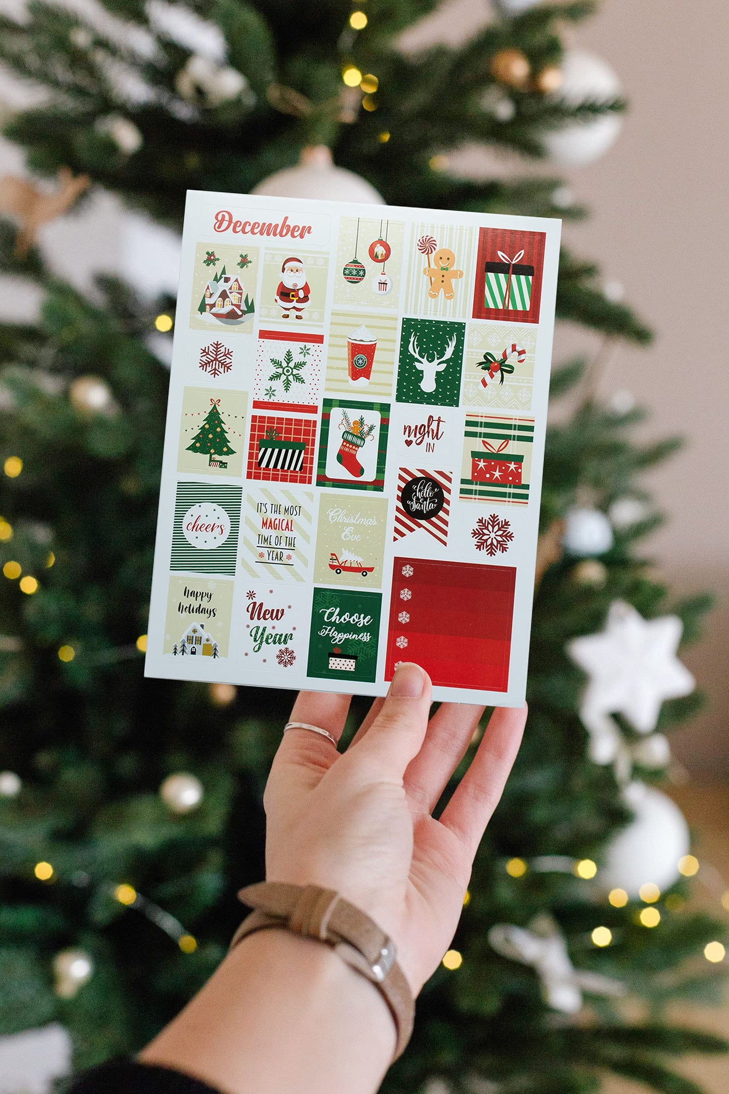Lamare Seasonal Planner Stickers for Journaling – Aesthetic, Inspirational, and Fun Monthly and Holiday Calendar Stickers for Adults Planner for Scrapbooks & Notebooks
