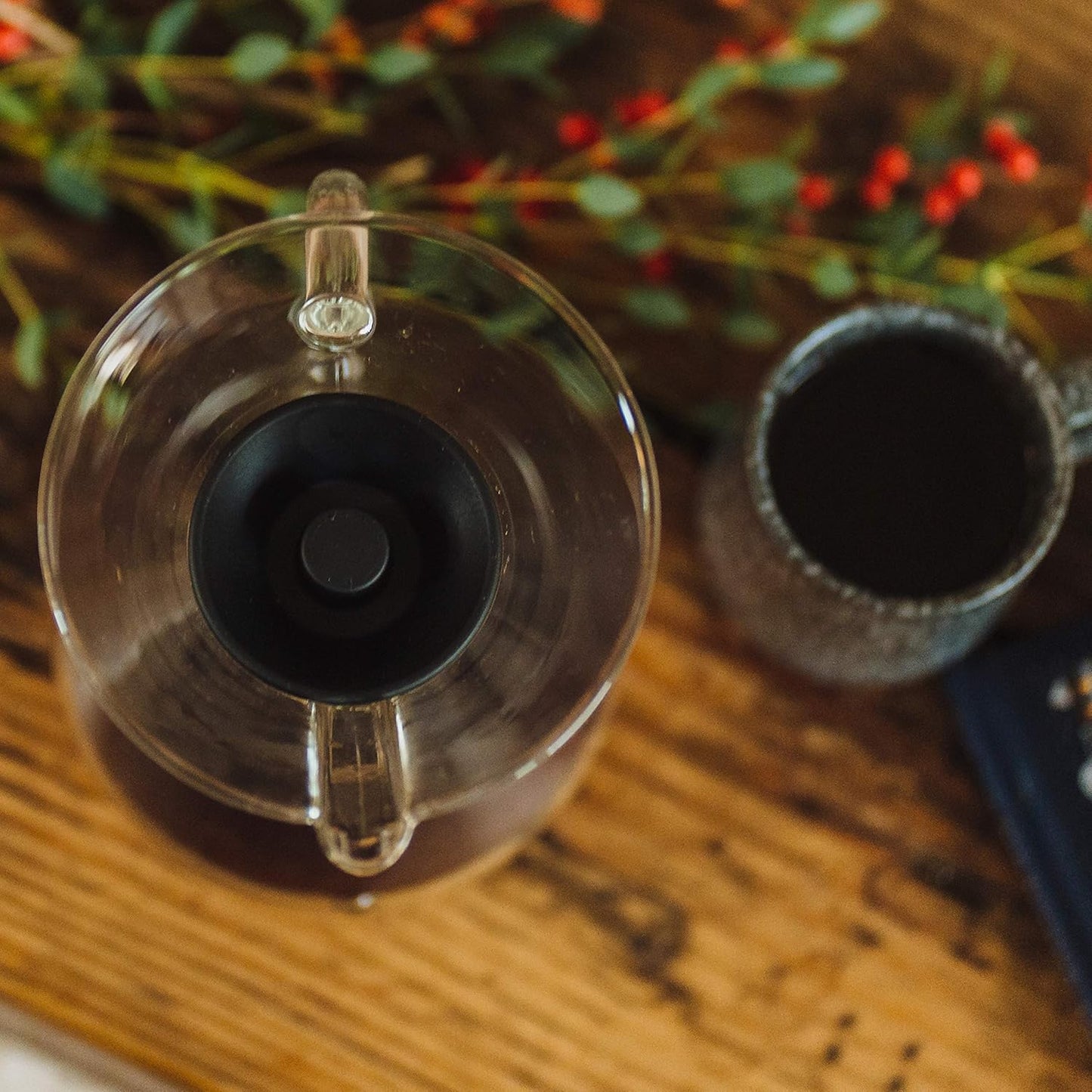 Able Heat Lid for Chemex - 6 and 8 Cup, USA Made (Black)