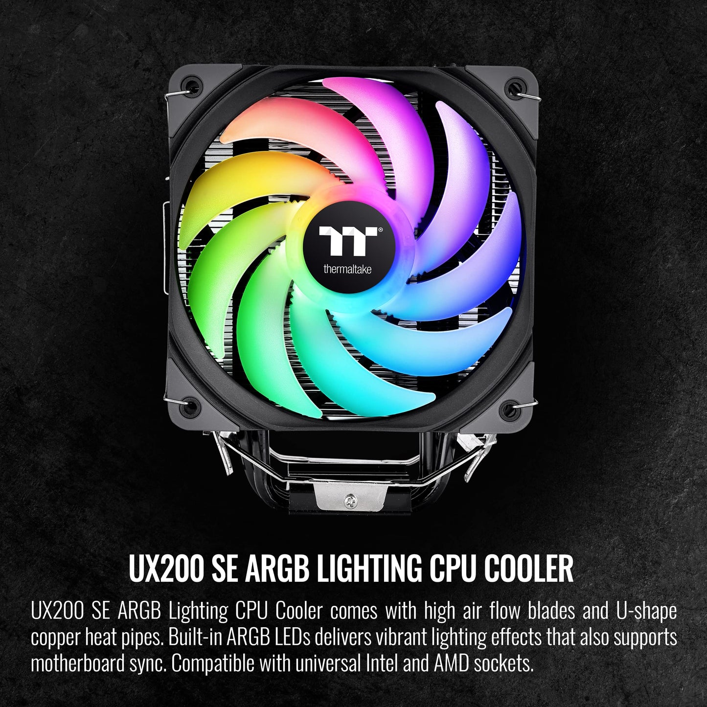 Thermaltake Fan Cl-p105-al12sw-a Ux200 Se Retail