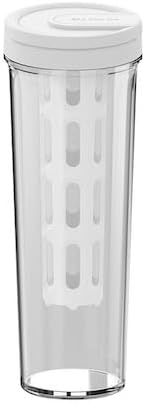 Giombrewsia Cold Brew Coffee Tumbler, Portable Travel Lid, 35oz/1L Capacity, PP Material with 350-Mesh Filter