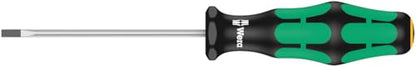 Wera - 5105650001 Kraftform Plus 334/6 Screwdriver Set with Rack and Lasertip, 6-Pieces, Multicolor, Slotted: 6.5x150mm, 3x80mm, 4x100mm, 5.5x125. Phillips: PH1x80, PH2x100