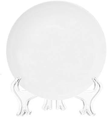 Acrylic Easel Stand, 6 PCS Clear Display Stands for Card Frame, Picture Frame for Bookstore, Wedding Banquets