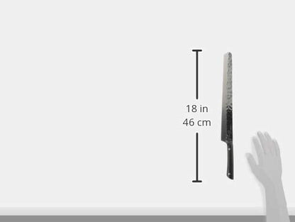 Kai PRO 6" Chef’s Knife, Hand Sharpened Kitchen Knife for Professional and Home Chefs, Japanese AUS6M Stainless Steel Blade, Full-Tang POM Handle, NSF Certified