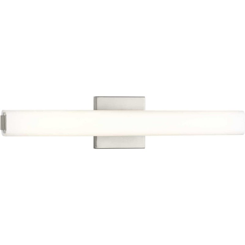 Progress Lighting Beam LED Collection 22" Etched Opal Glass Modern Bath Vanity Light Polished Chrome