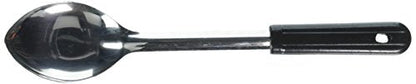 Winco Stainless Steel Basting Spoon with Plastic Handle - Solid, 13"