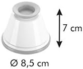 Tescoma 630591.00 Panna Cotta Mold, Set of 4 Cups with Lid