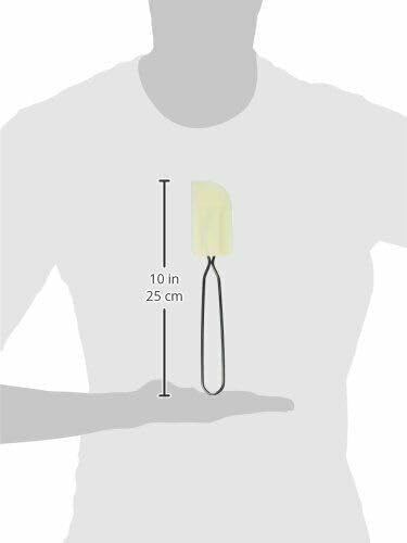 Linden Sweden 10-Inch Silicone Spatula with Stainless Steel Handle - Versatile, Heat-Resistant, BPA-Free,