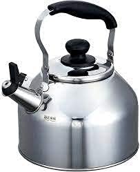 JapanBargain 1914 Tea Kettle, Stainless Steel Whistling Water Coffee Tea Kettle, 3.7 Liter