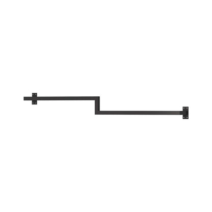 Heavy Wall-Mounted Metal Garment Rack, Commercial Clothing Display Stand for Retail, Boutique, Laundry & Home, Clothes Hanger Rod