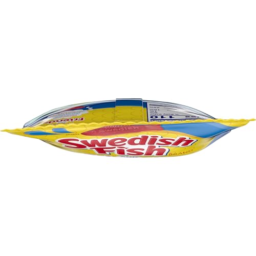 SWEDISH FISH and Friends Soft & Chewy Candy, Bulk Candy, 12-3.59 oz Bags