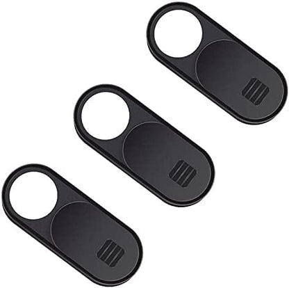Webcam Cover,3 PCS Camera Cover Slide, Ultra-Thin Webcam Cover Slide Compatible for Laptop Desktops, MacBook, PC, Tablet, Cell Phone and more Accessories -Protect Your Privacy Security (3-Pack)