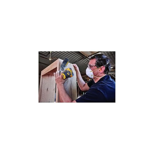 DEWALT 20V MAX Orbital Sander Cordless, 5-Inch Sander Tool, 2.Ah, 8,000-12,000 OPM, Variable Speed Dial, Storage Bag, Battery and Charger Included (DCW210D1)