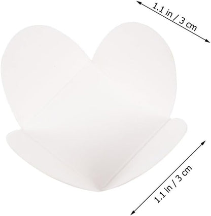 Chocolate Paper Candy Cups, 200pcs Truffle Wrappers, Cupcake Muffin Case Trays for Baby Showers, Bridal Shower, Wedding