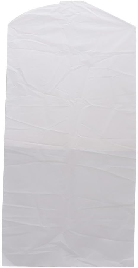 Clear Garment Bag Suit Storage Set, Hanging Clothes Cover Bag for Suit, Coat, Dress Closet