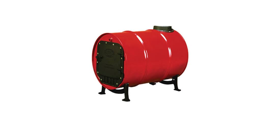 US Stove BSK1000 Barrel Camp Stove Kit, Medium, Black
