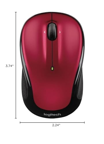 Logitech Wireless Mouse M325 with Designed-For-Web Scrolling - Light Silver
