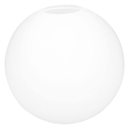 Vaguelly White Globe Lamp Shades Lighting Fixture Replacement Globes Neckless Top Opening for Chandelier Sconces, Lighting Fixture Replacement,Diameter 5.9" Fitter 2.16"