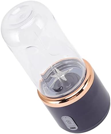 USB Size Blender, 300ml Baby Food Shakes Food Processor Portable Blender with Lid for Travel, Outdoor