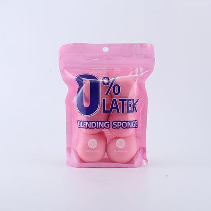 BEAKEY Super Soft Makeup Sponge Set of 6, Makeup Sponges for Foundation, Liquid, Cream and Powder, Pink Beauty Sponge for Blending, 0 Latex Blender