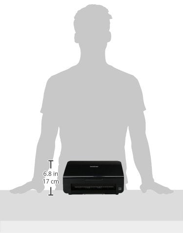 Brother ImageCenter ADS-2000 High Speed Document Scanner, Black