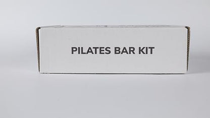 Pilates Bar Kit with Back Expander & Foam Roller, ALongSong Gym Bar Kit with 6 Latex Elastic Resistance Bands, Portable Home Workout Exercise Equipment for Home Full-Body Workouts