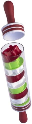 Progressive International 9 Piece Holiday Cookie Cutters Set