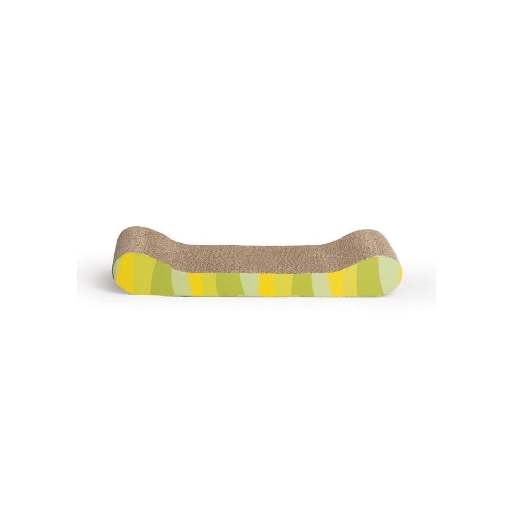 Catit Style Scratcher with Catnip - Jungle-Stripe Lounge