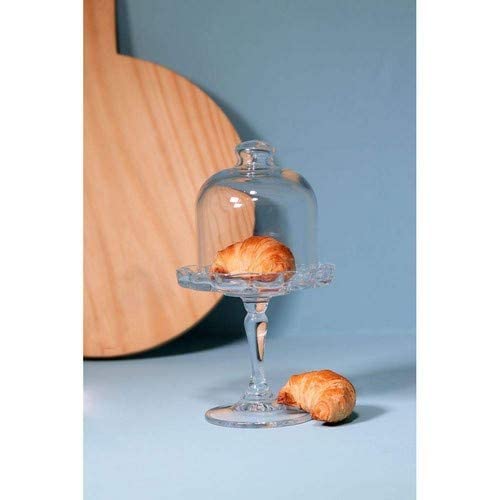 7.75" Mini Patisserie Footed Cake Plate (Pack of 1) - Hospitality Glass Brands 96457-001