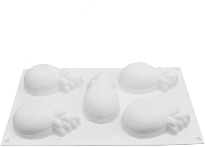 Silicone Cake Mold, Dessert Silicone Mold for Baking, Fondant Mould, Fruit Shape, Jelly Bakeware, 11.68x6.84x1.48 inch