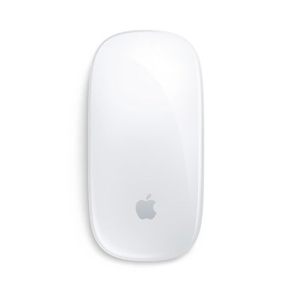 Apple Magic Mouse: Wireless, Bluetooth, Rechargeable. Works with Mac or iPad; Multi-Touch Surface - White