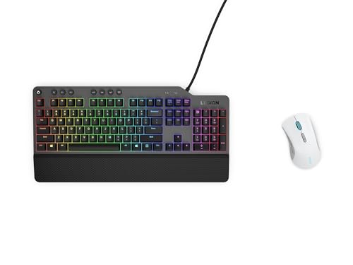 Lenovo Legion M410 Wireless RGB Gaming Mouse – 6 Button Palm Grip Mouse with 16,000 DPI, 53 Hour Rechargeable Battery, 2-Zone RGB Lighting, NVIDIA Reflex Compatible